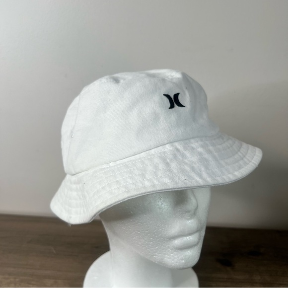 Hurley White Solid Bucket Hat SKU#H24124 - Picture 1 of 7